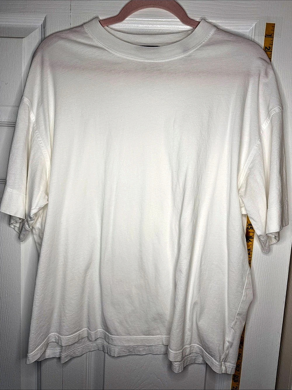 ATM White Short Sleeve Tee Size M/L